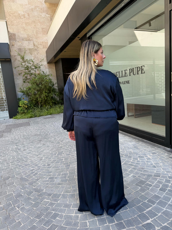 Cordset in raso con laccio