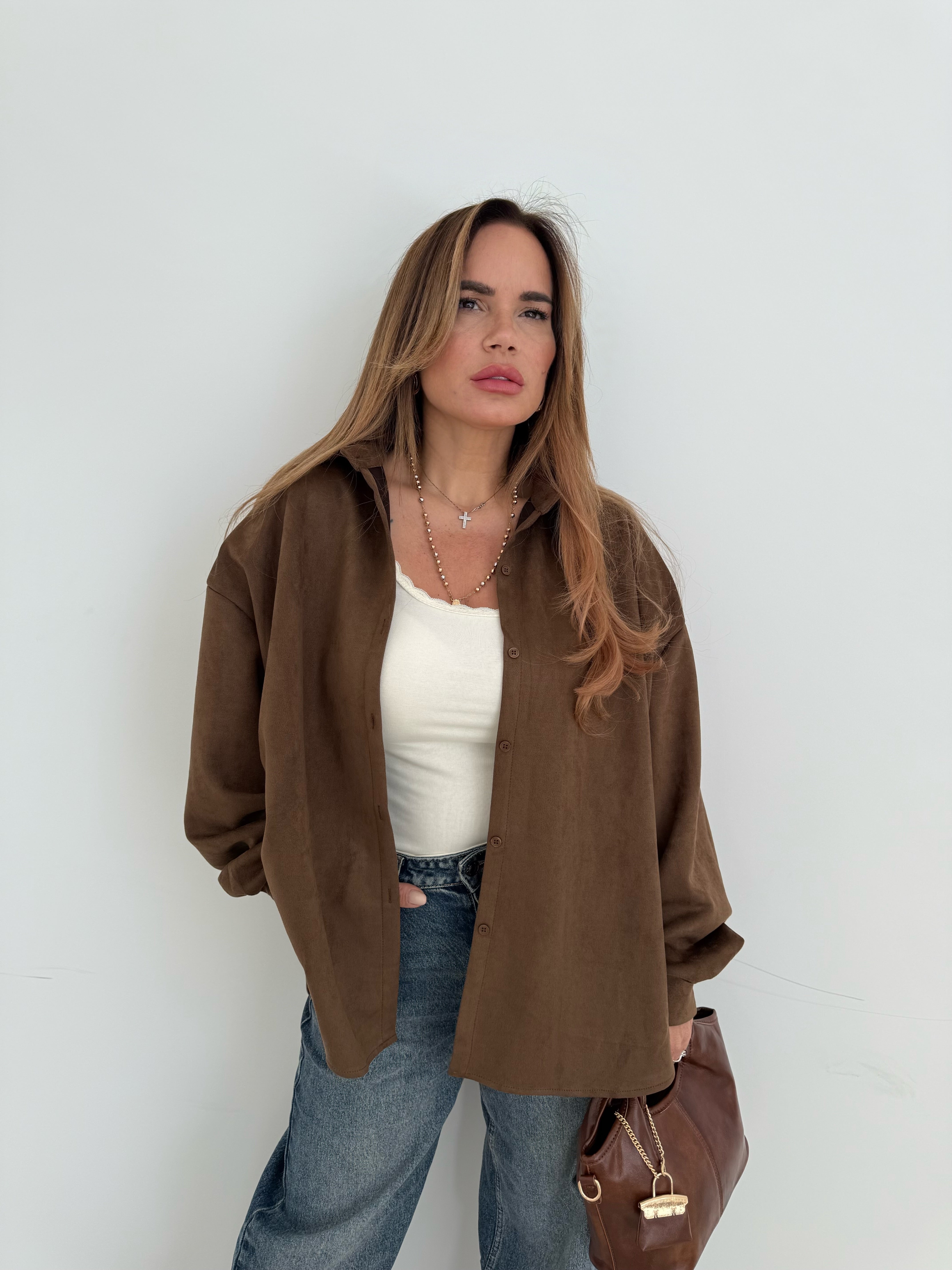 Camicia renna brown