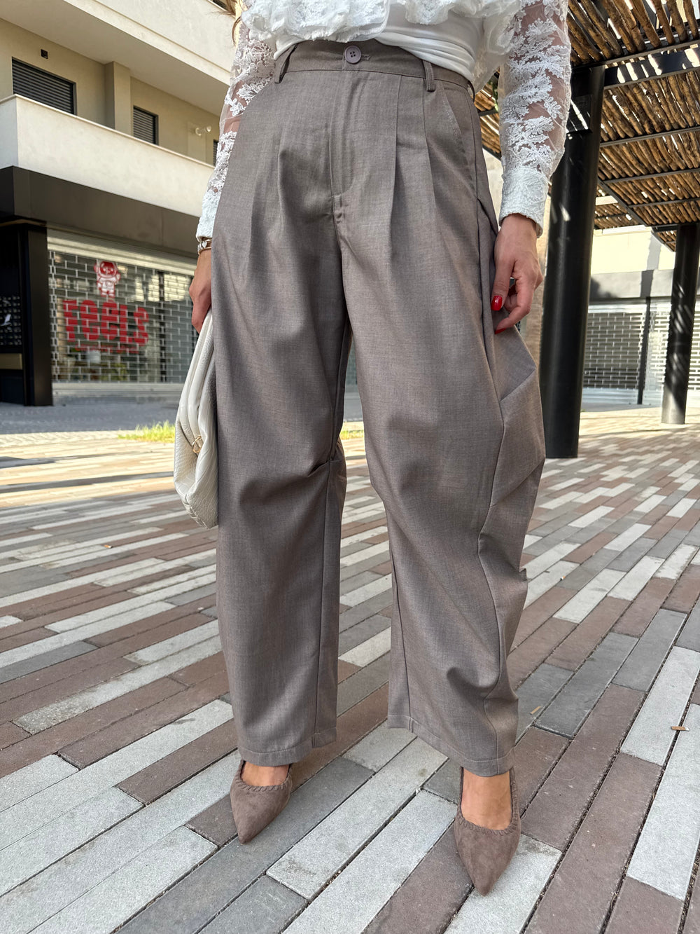 Pantalone classico ballon