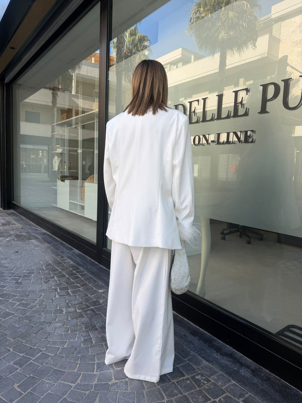 Tailleur piuma curvy