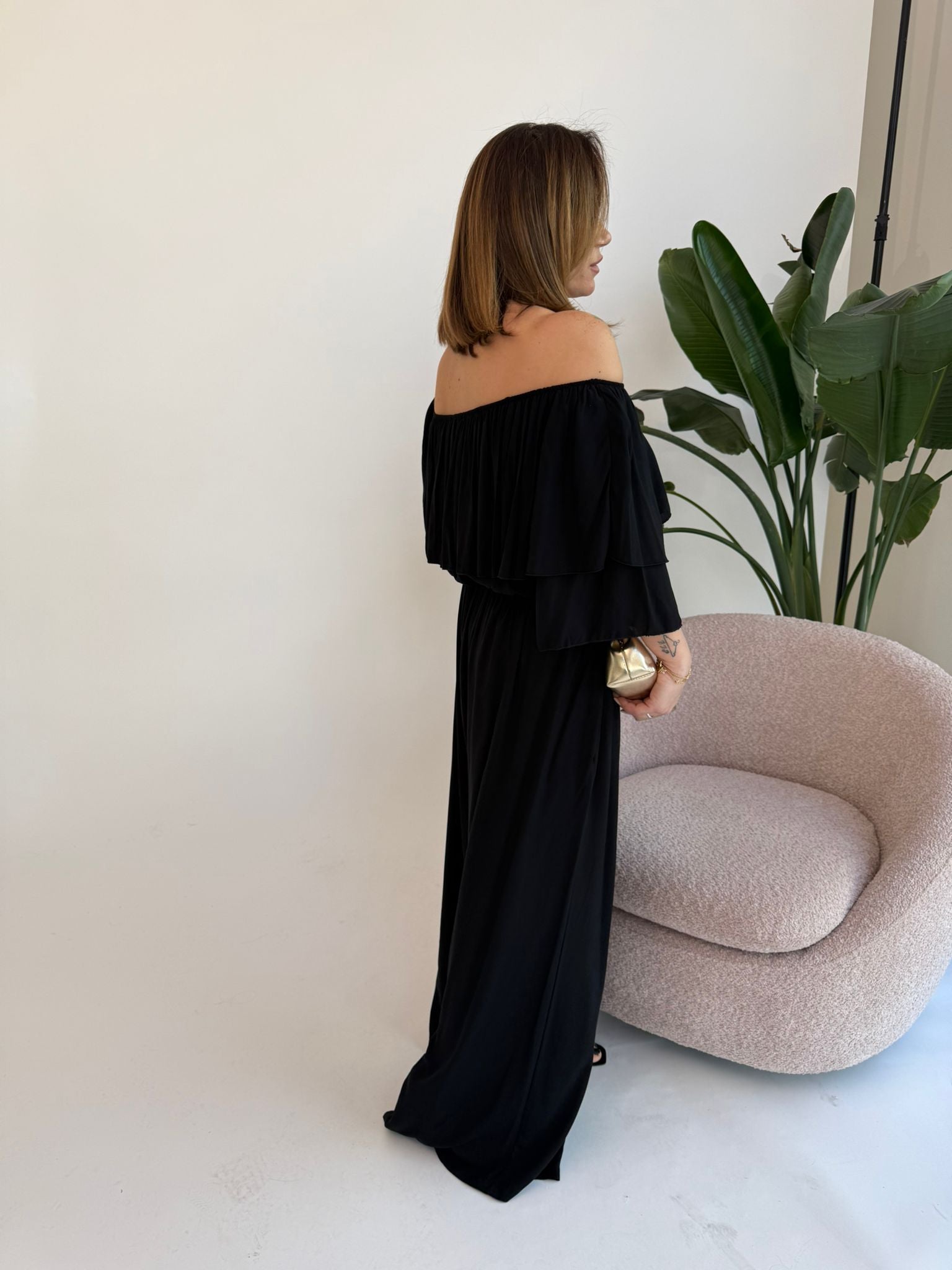 Cordset pantalone e top lino curvy