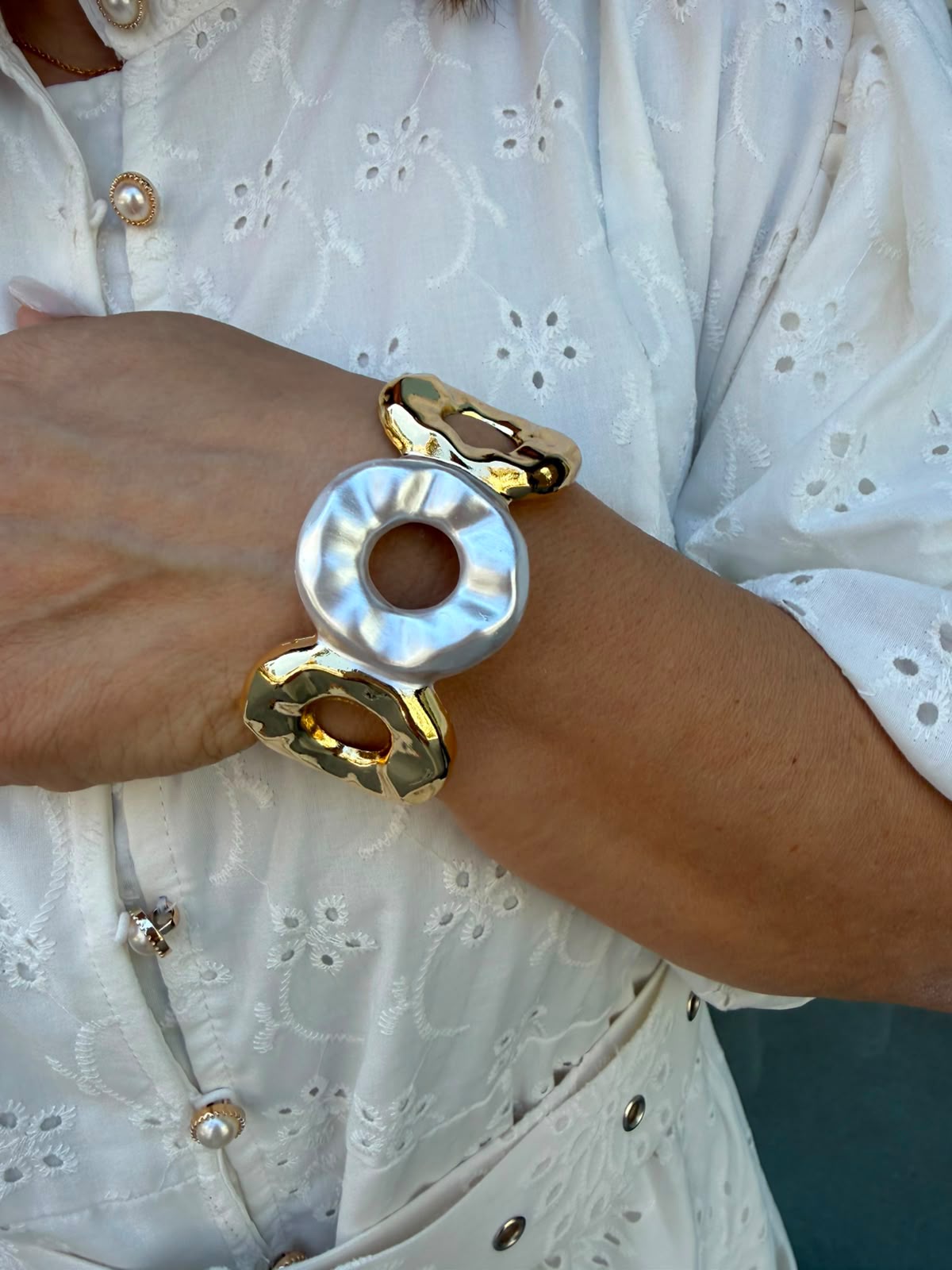 Bracciale con cerchi