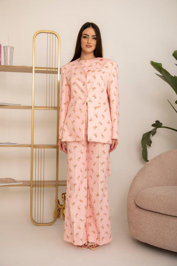 Tailleur micro fiori by Lumina
