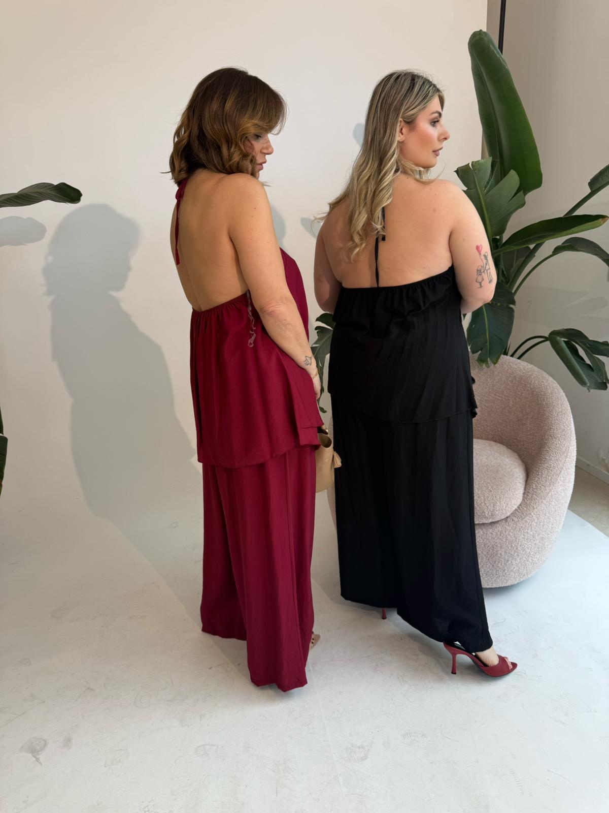 Cordset top lungo curvy