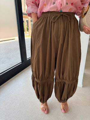 Pantalone ballon in cotone