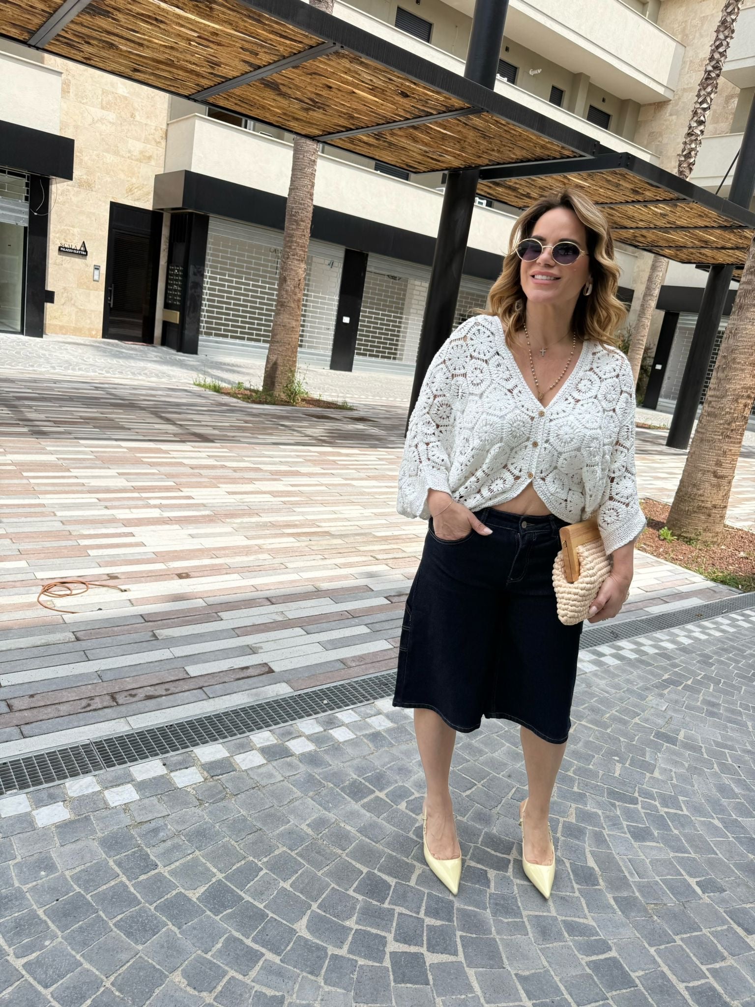 Cardigan uncinetto