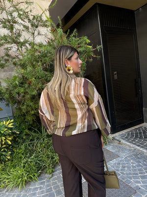 Camicia a righe