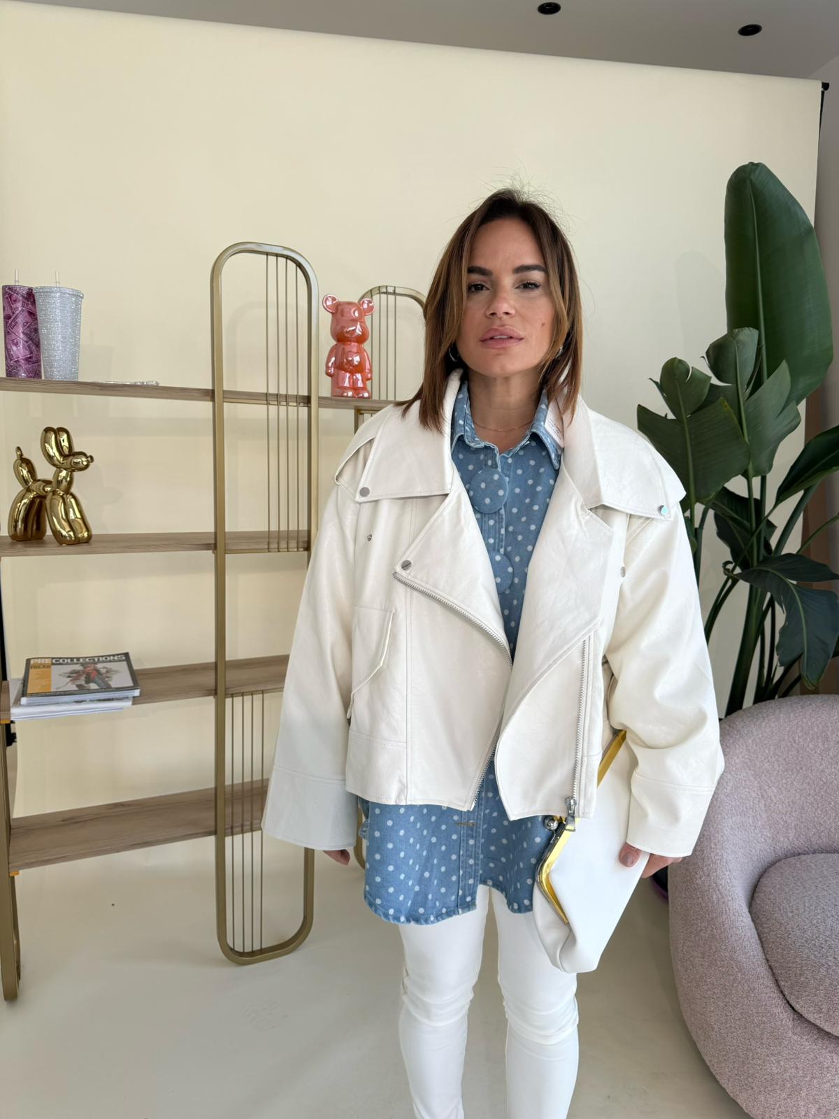 Chiodo over in ecopelle