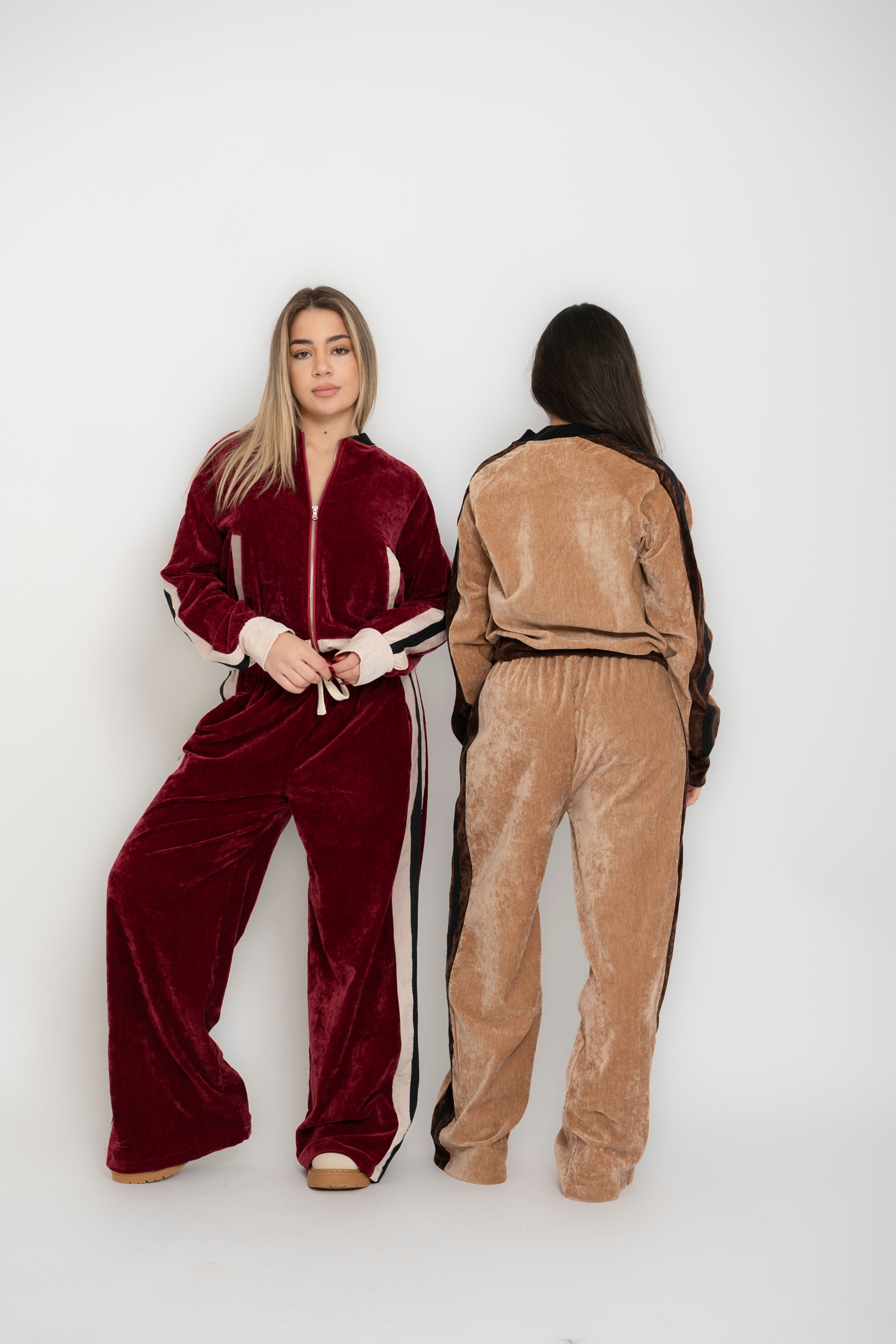 Cordset tuta Lumina Serena con cerniera