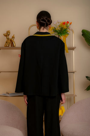 Maglia mantella con spalline