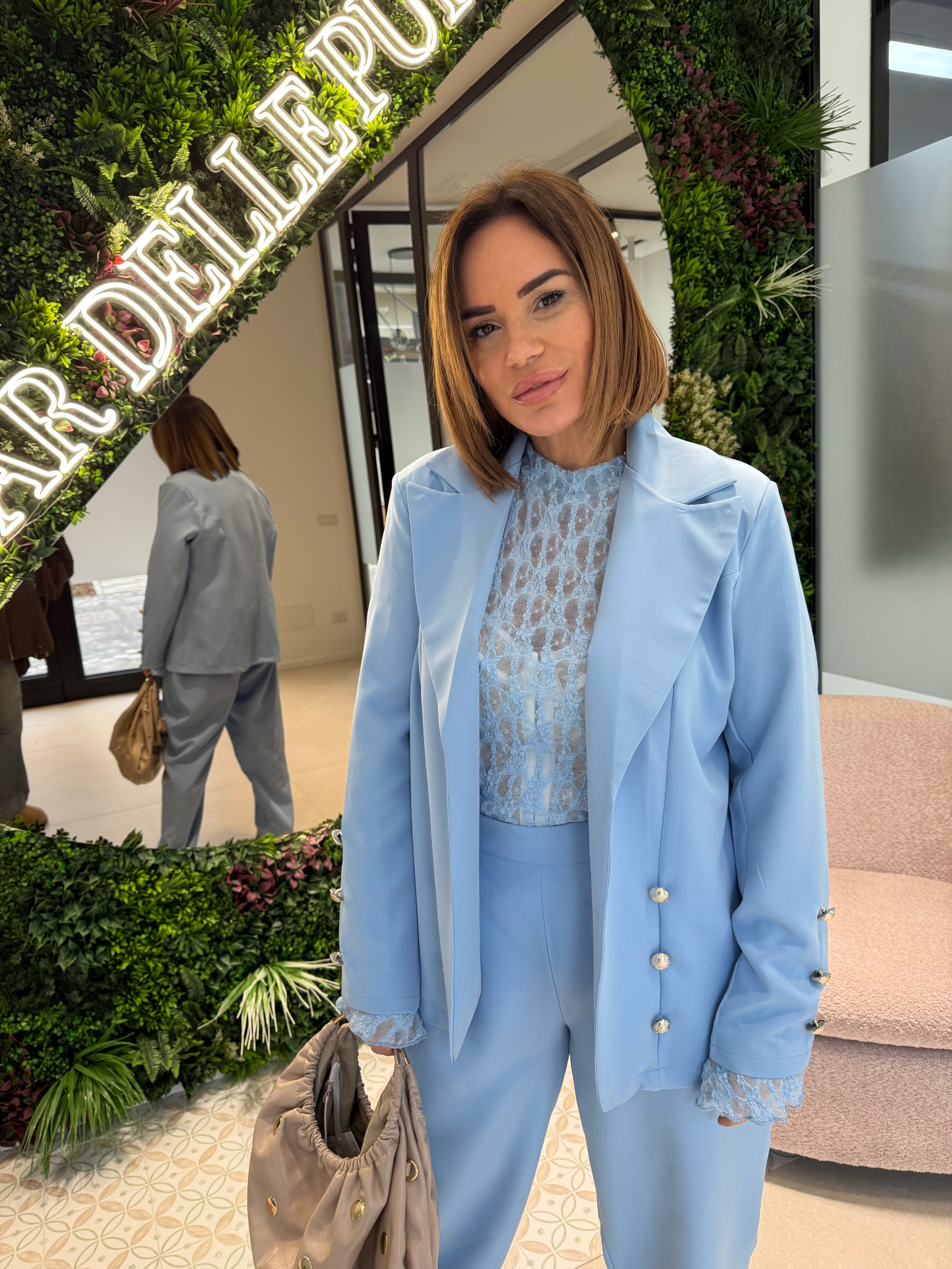 Tailleur ballon curvy