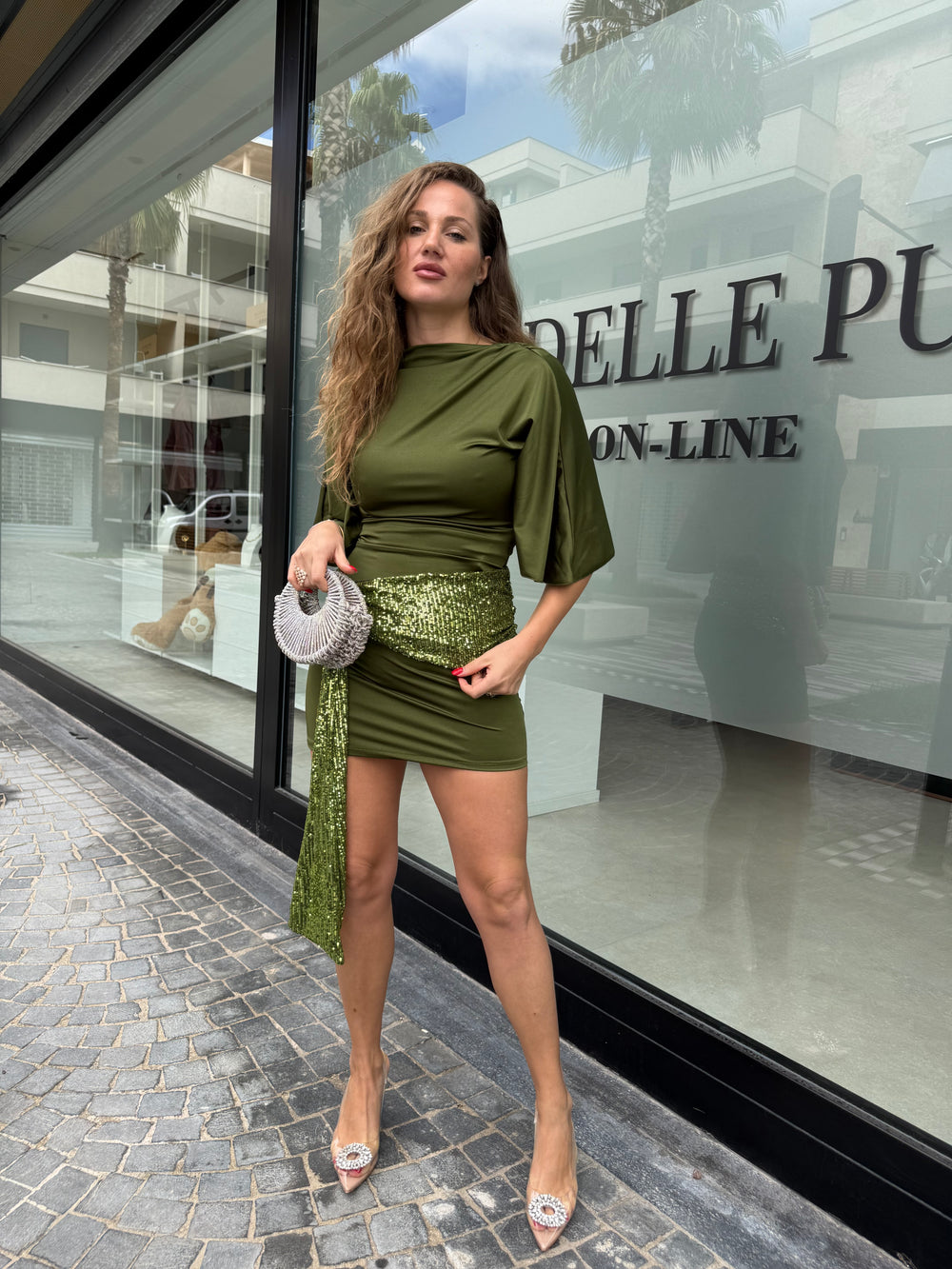 Abitino fascia paillettes