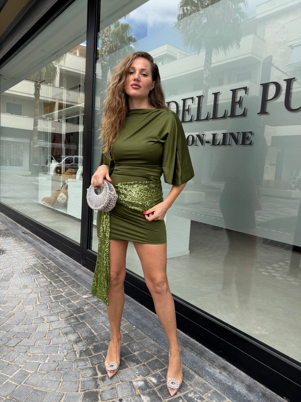 Abitino fascia paillettes