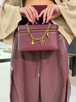 Borsa bauletto con catena