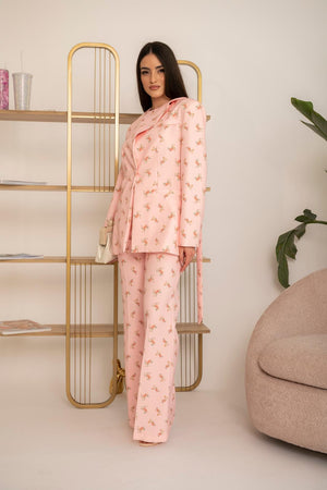 Tailleur micro fiori by Lumina