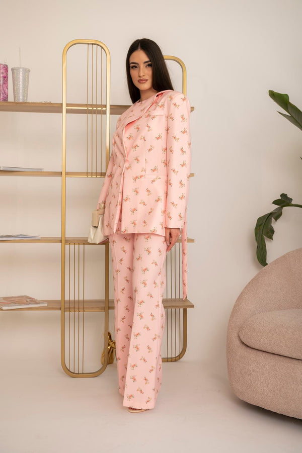 Tailleur micro fiori by Lumina