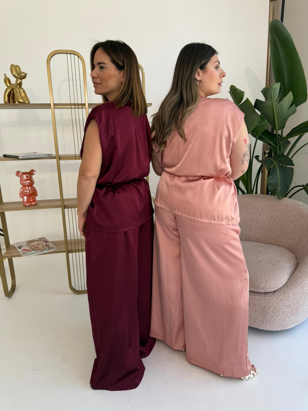 Cordset in raso curvy