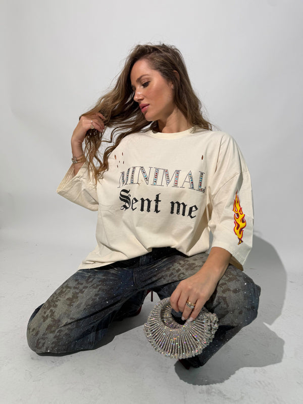T-shirt fuoco by Minimal Couture