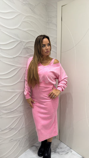 Cordset abito e felpa