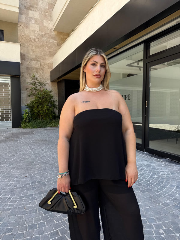Tuta intera con velo curvy