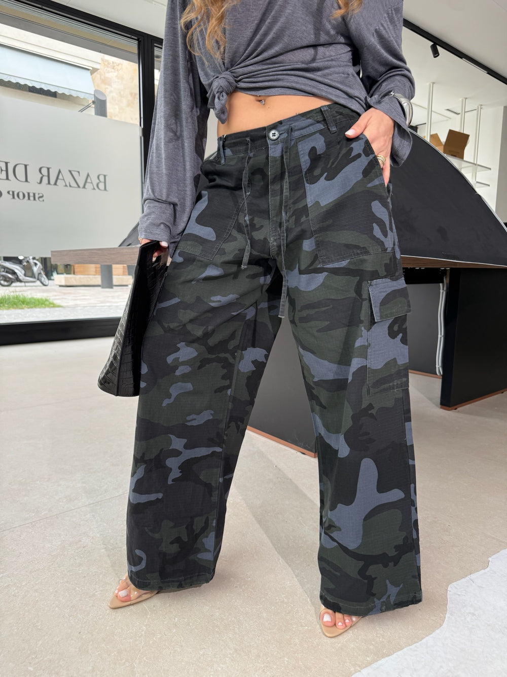Pantalone mimetico camouflage