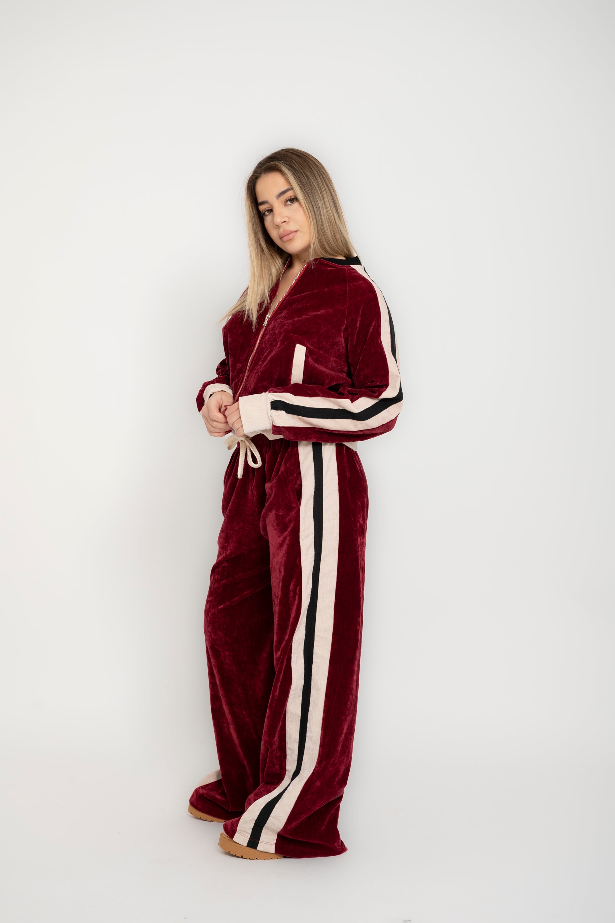 Cordset tuta Lumina Serena con cerniera