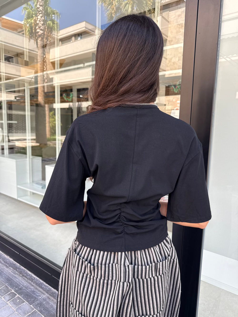 Maglia con zip