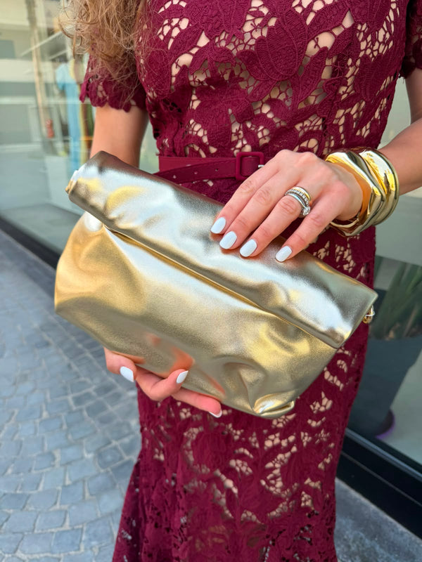 Pochette con risvolto
