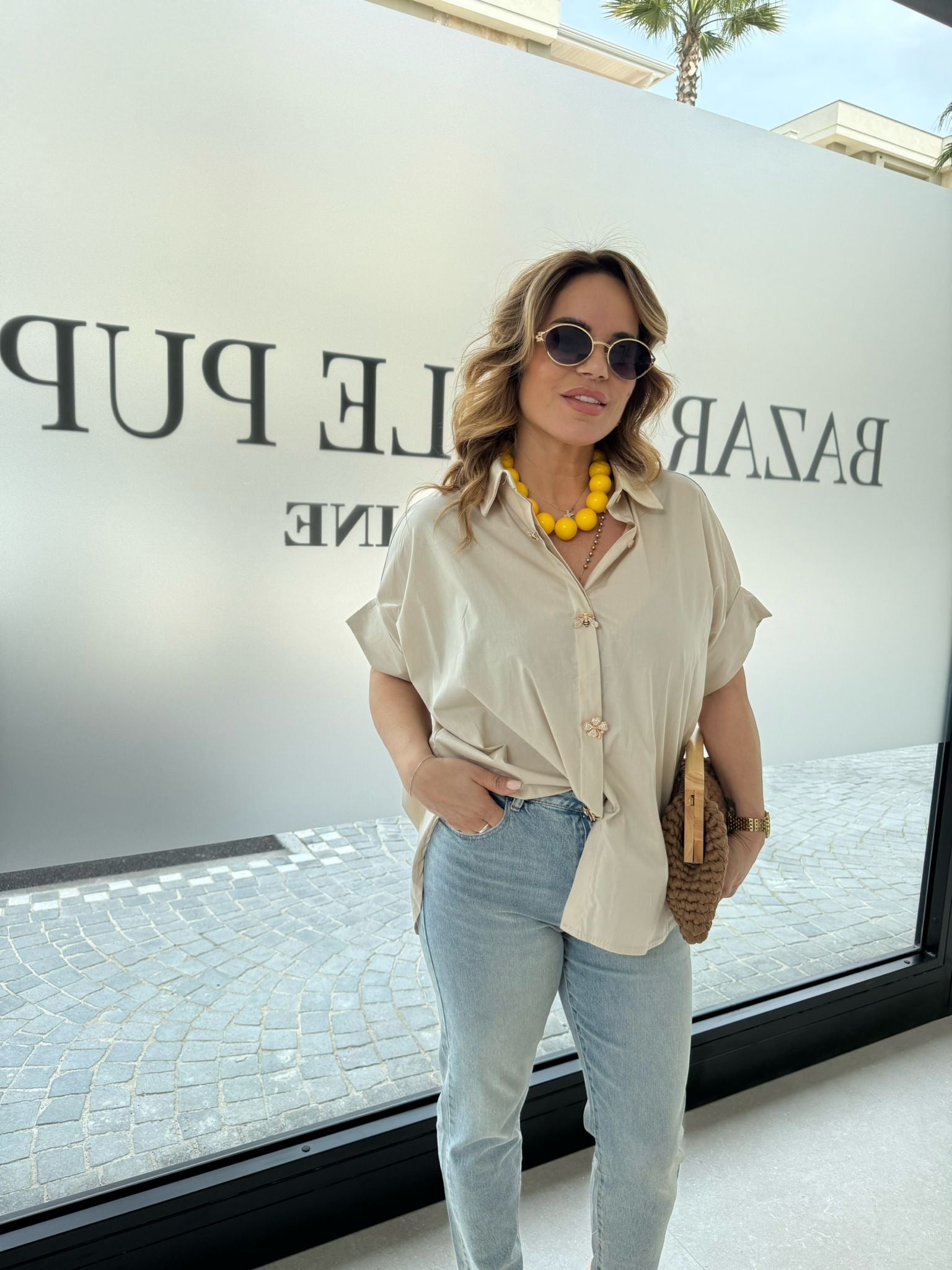 Camicia portafortuna cotone