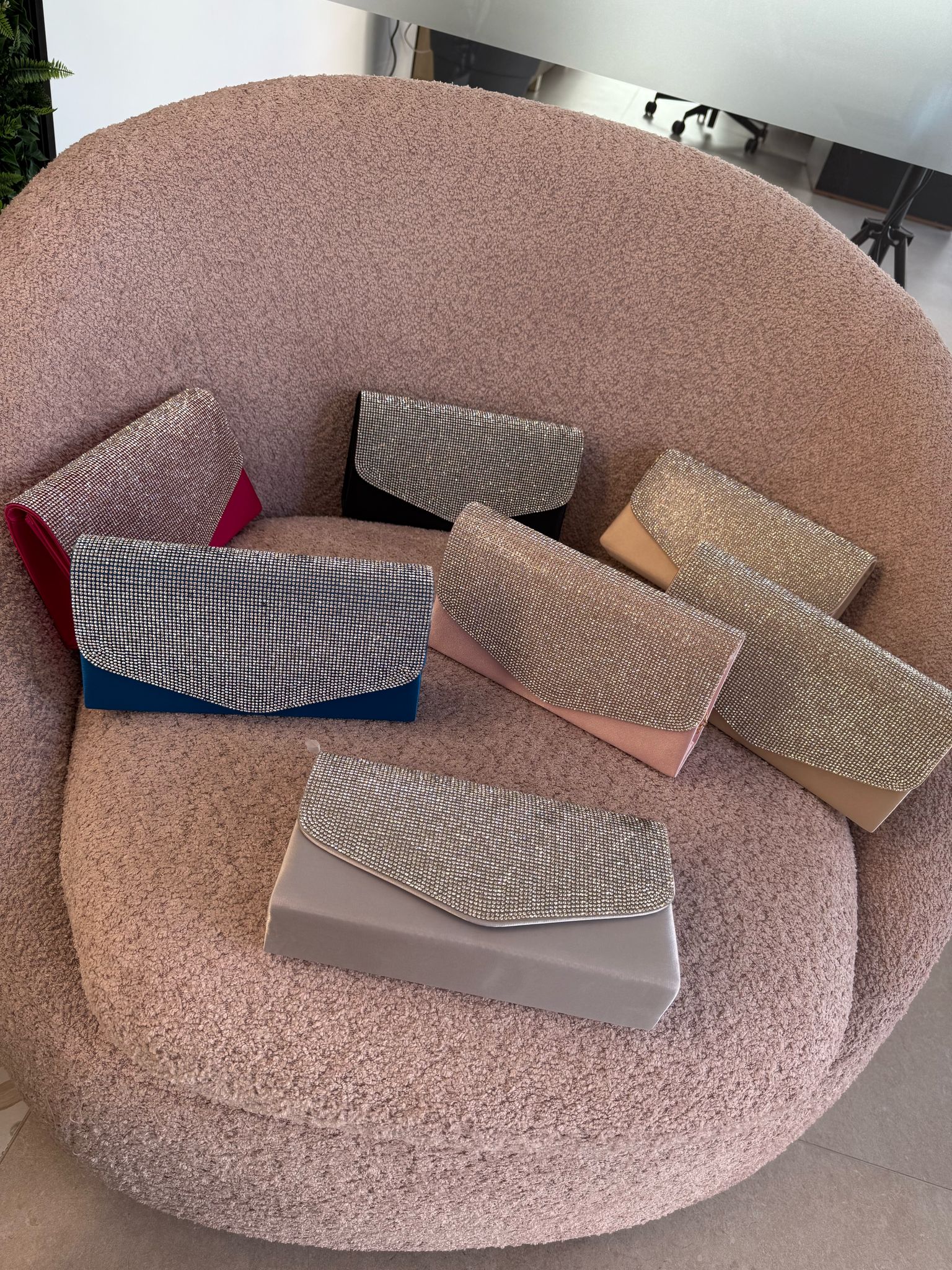 Pochette strass