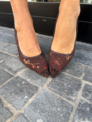 Décolleté in pizzo