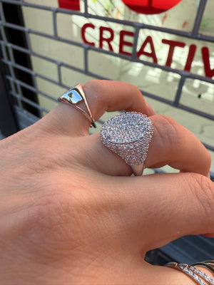 Anello strass