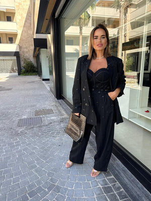 Tailleur strass by Lumima
