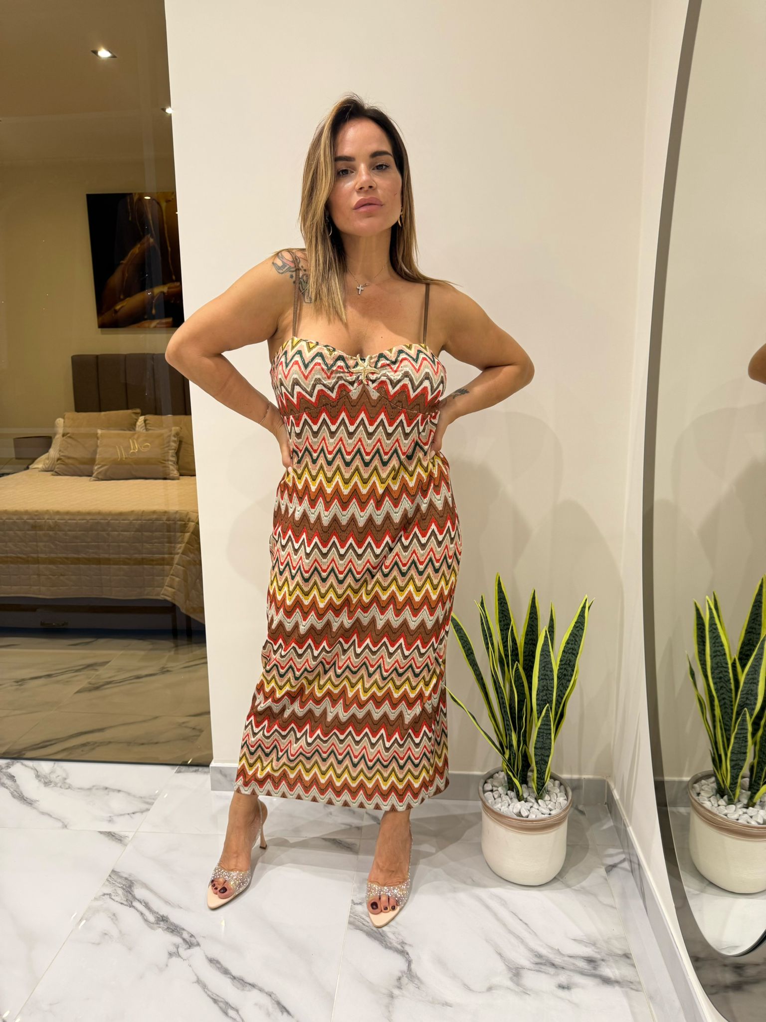 Abito stella curvy