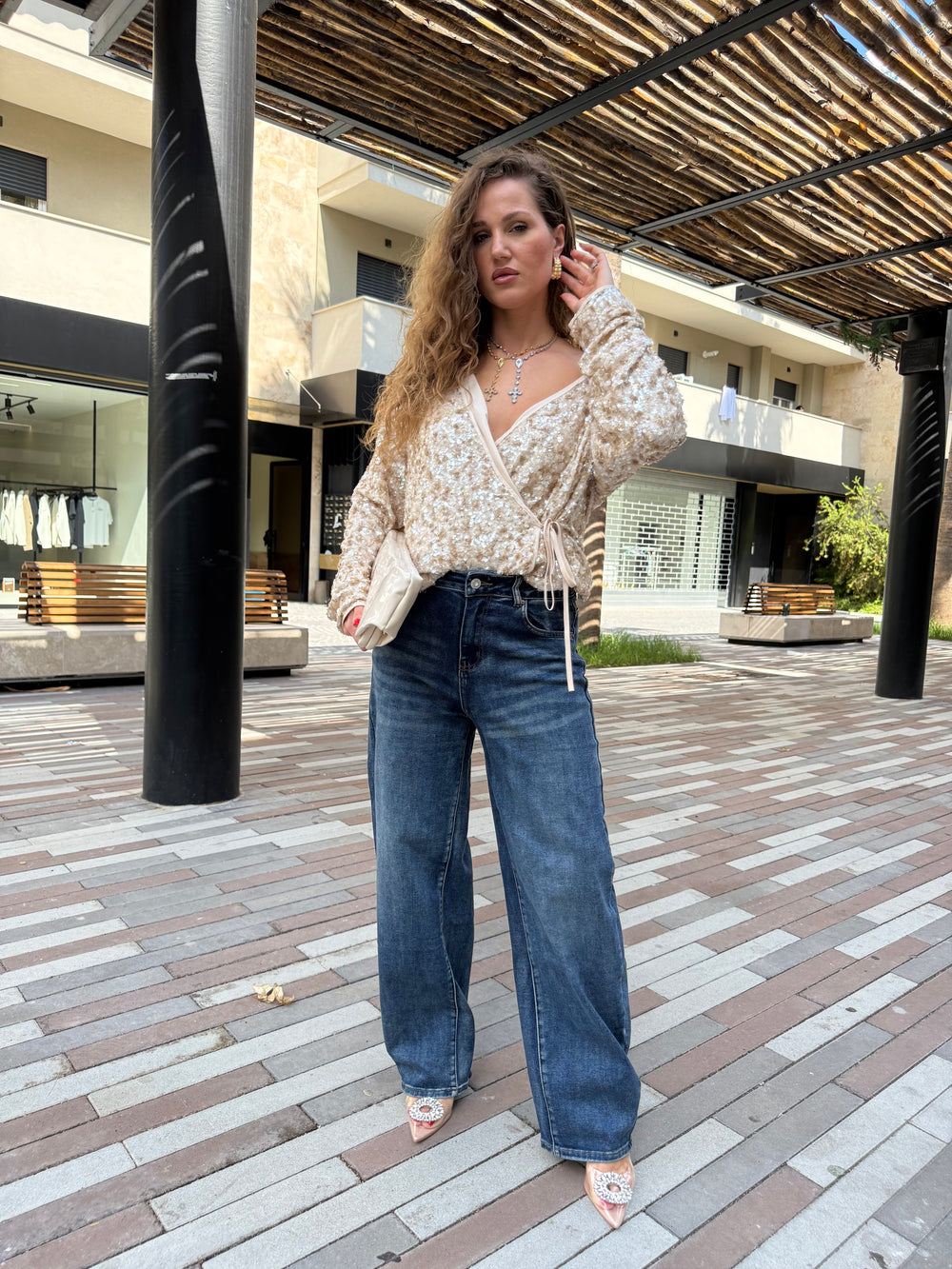 Kimono paillettes