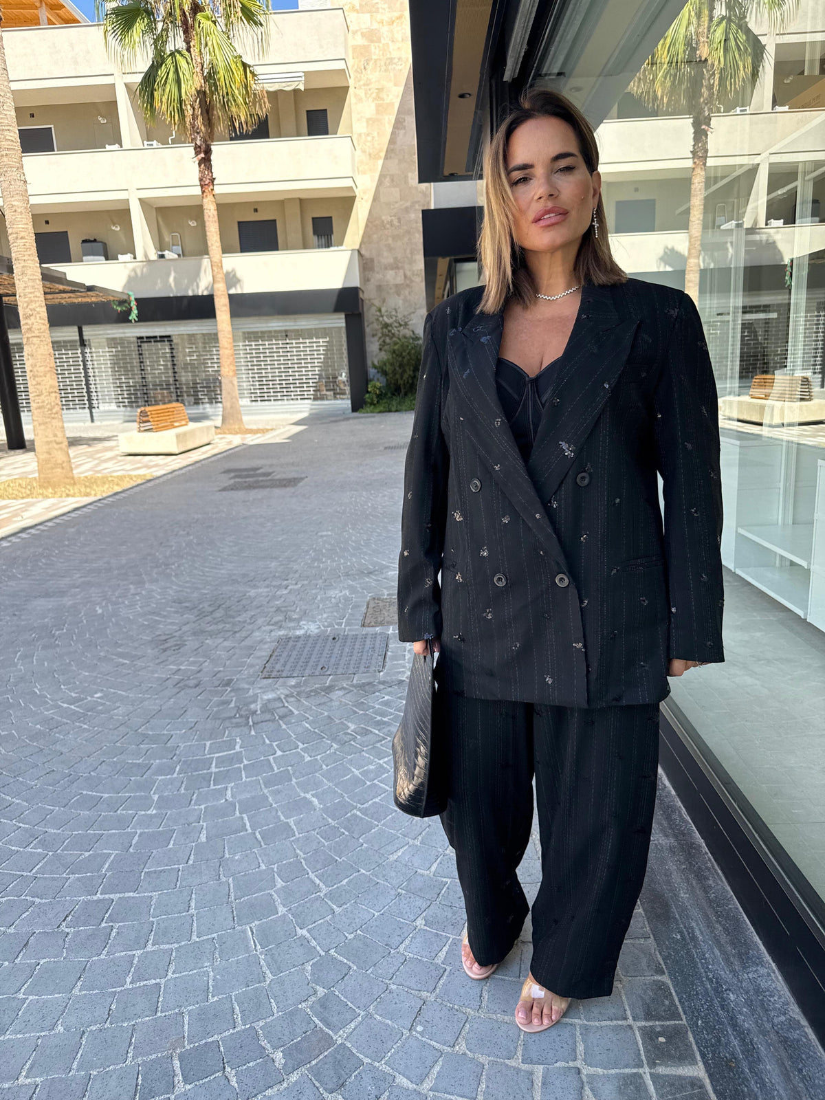 Tailleur strass by Lumima