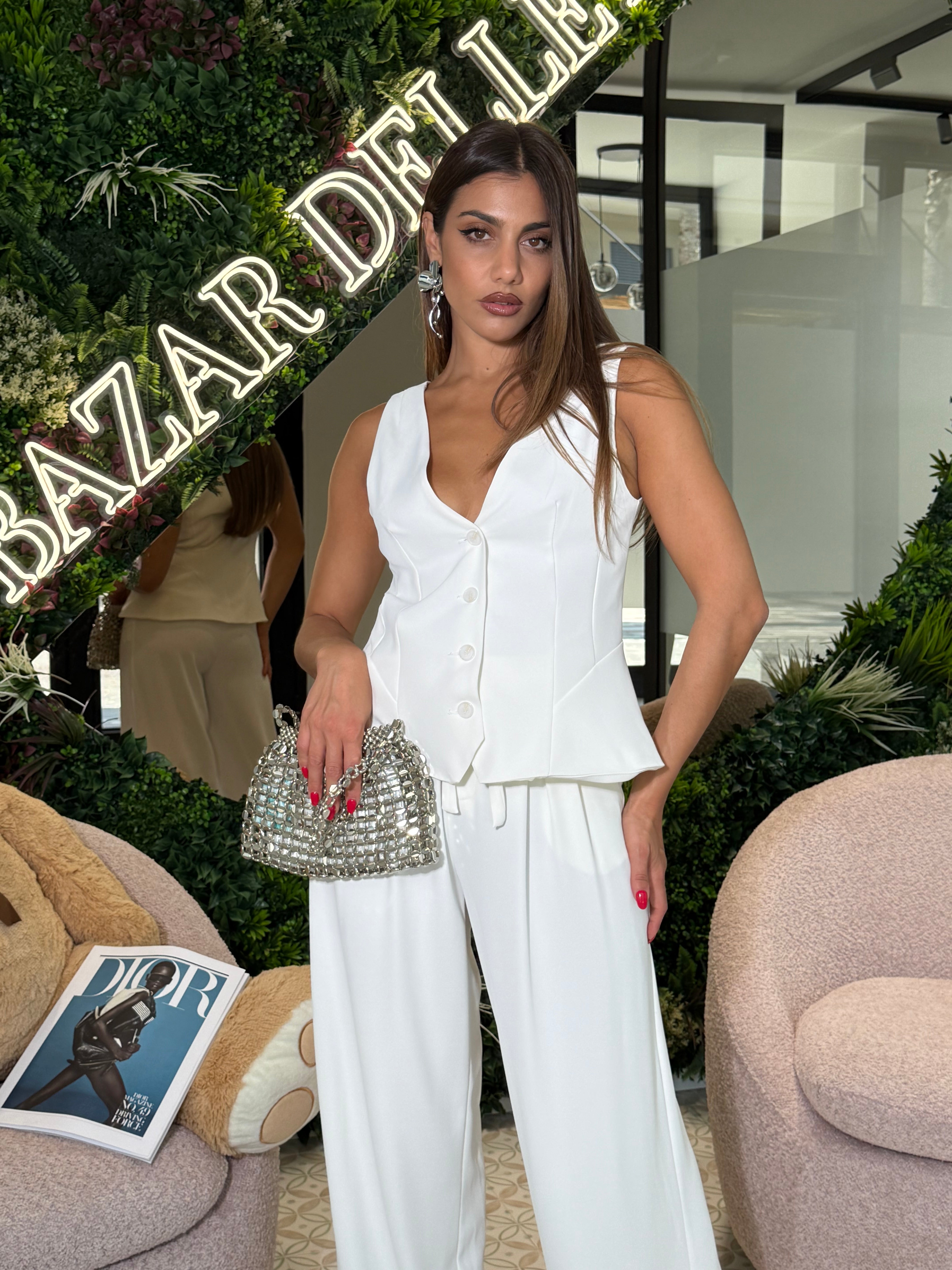 Tailleur gilet e pantalone Lumina