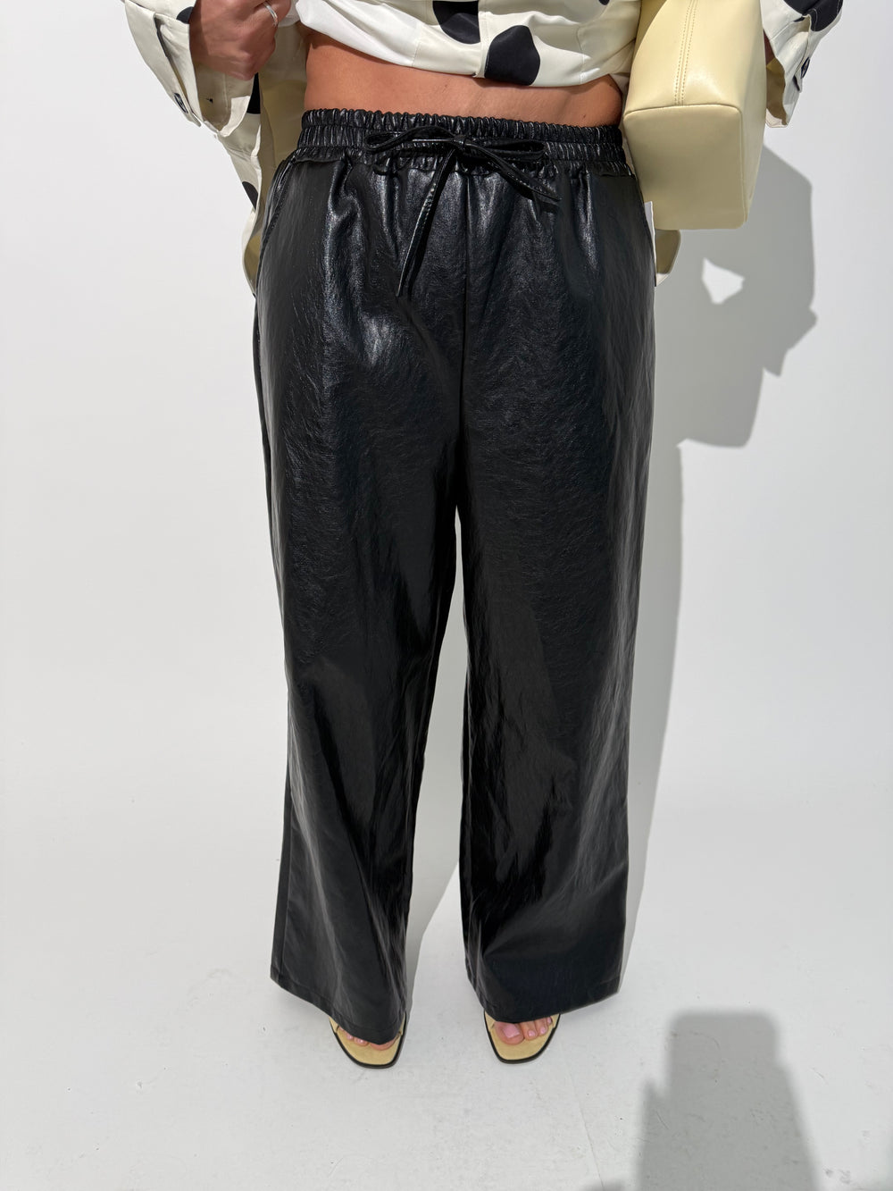 Pantalone ecopelle curvy