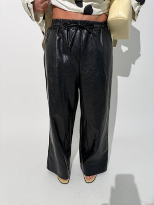 Pantalone ecopelle curvy