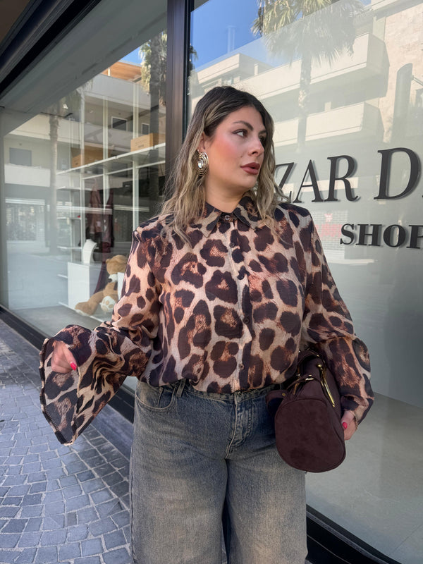 Camicia fantasia curvy