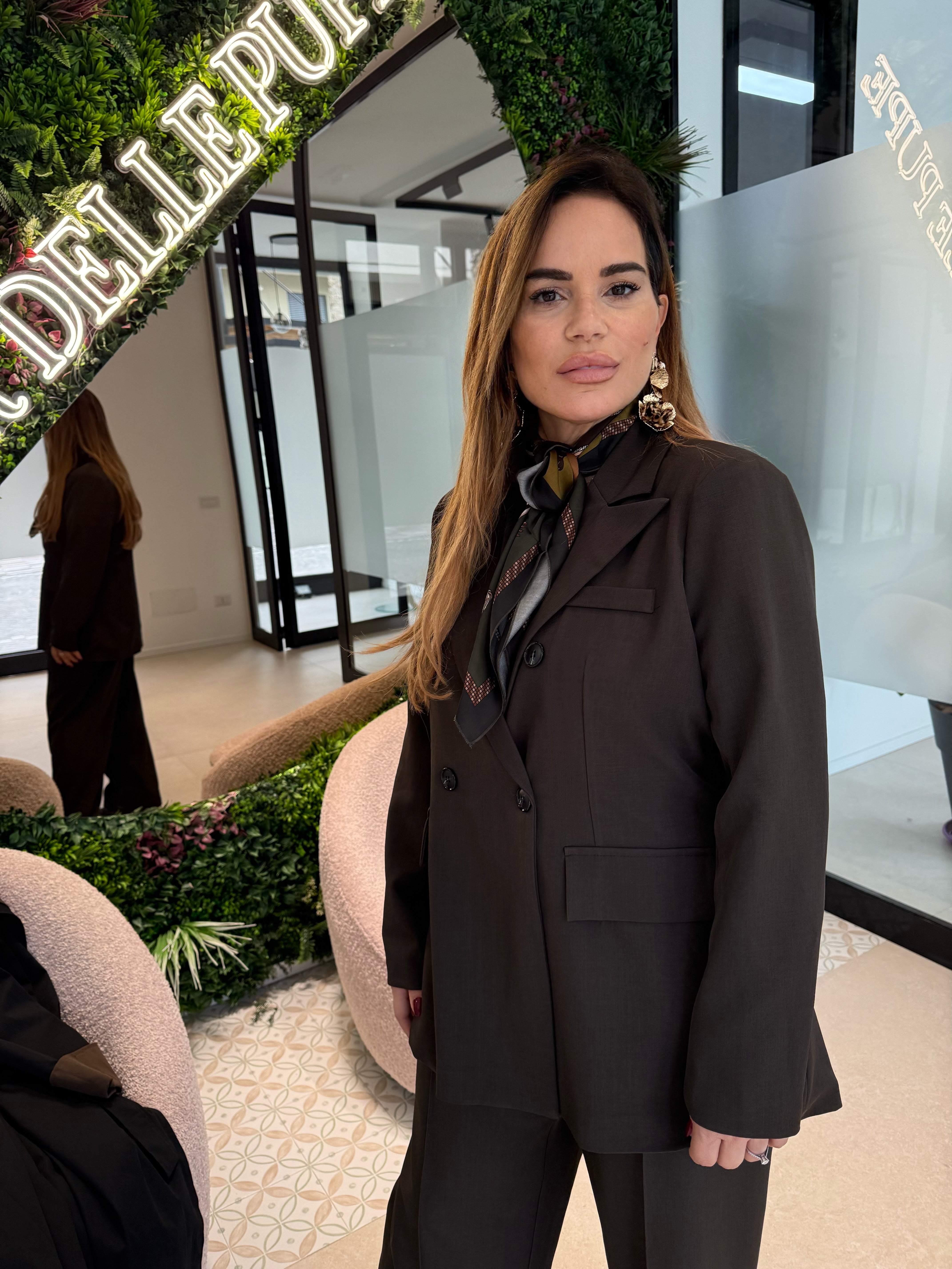 Tailleur doppiopetto curvy