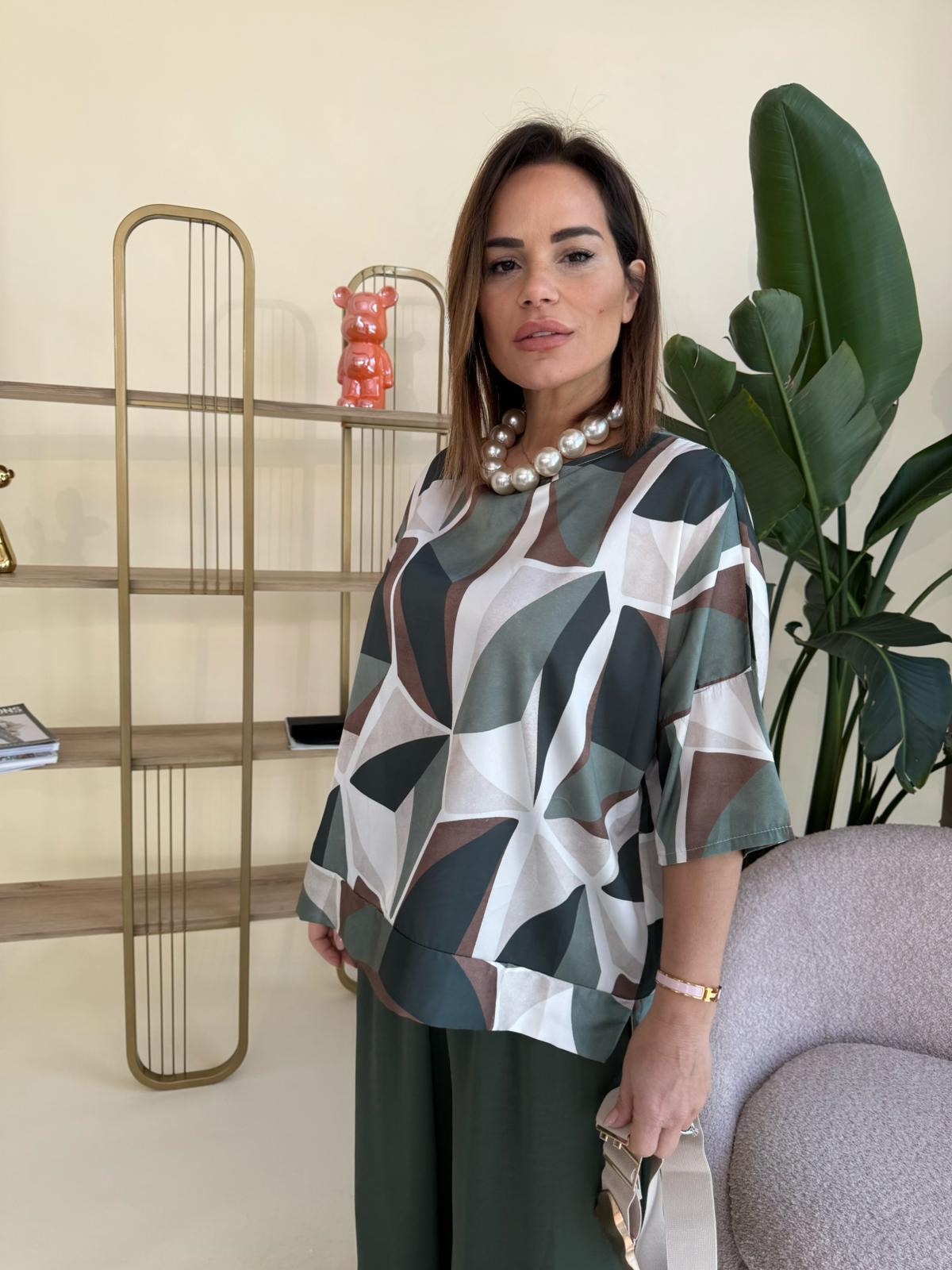 Cordset geometrico curvy