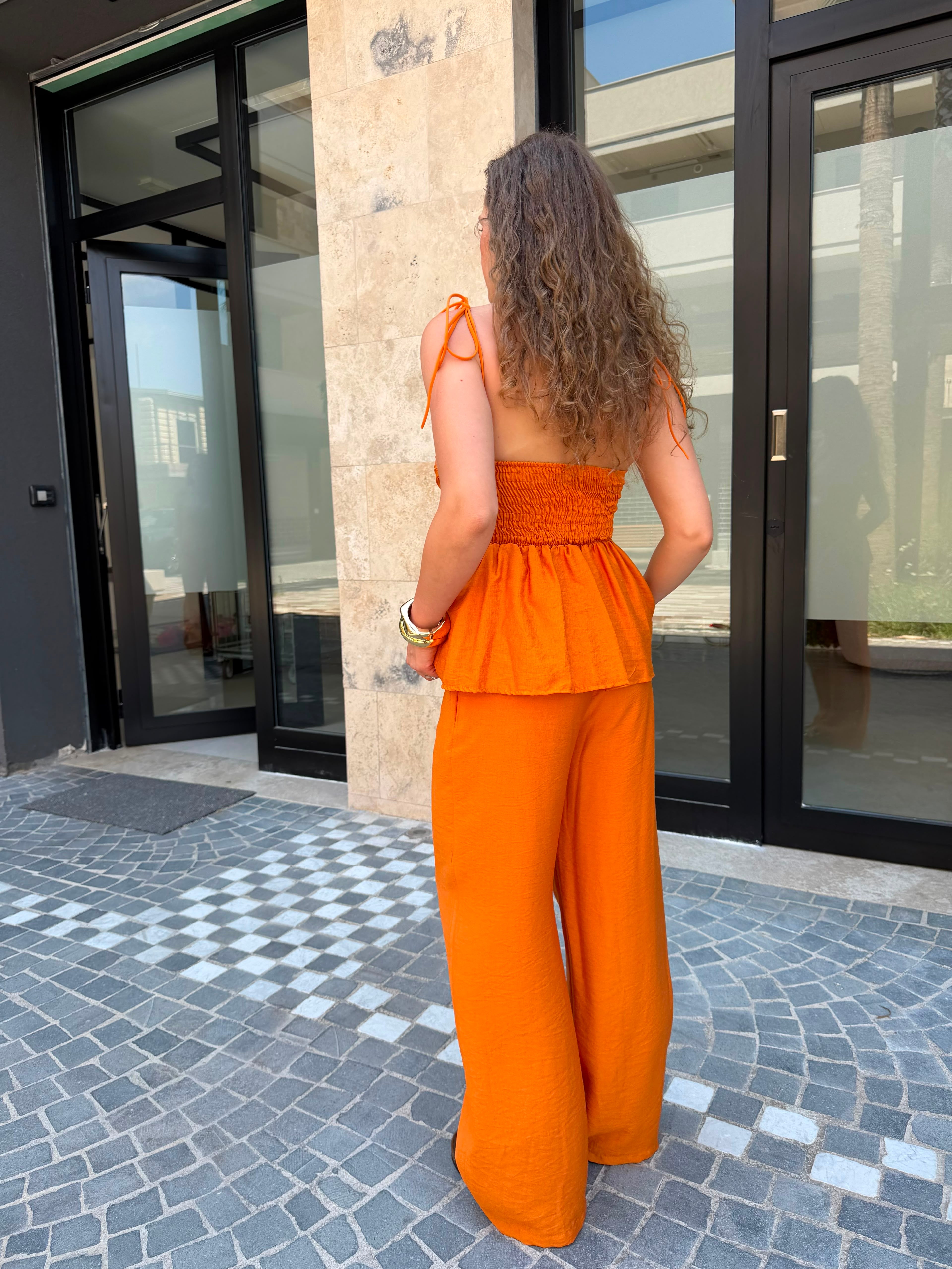 Cordset con top fiocchetti