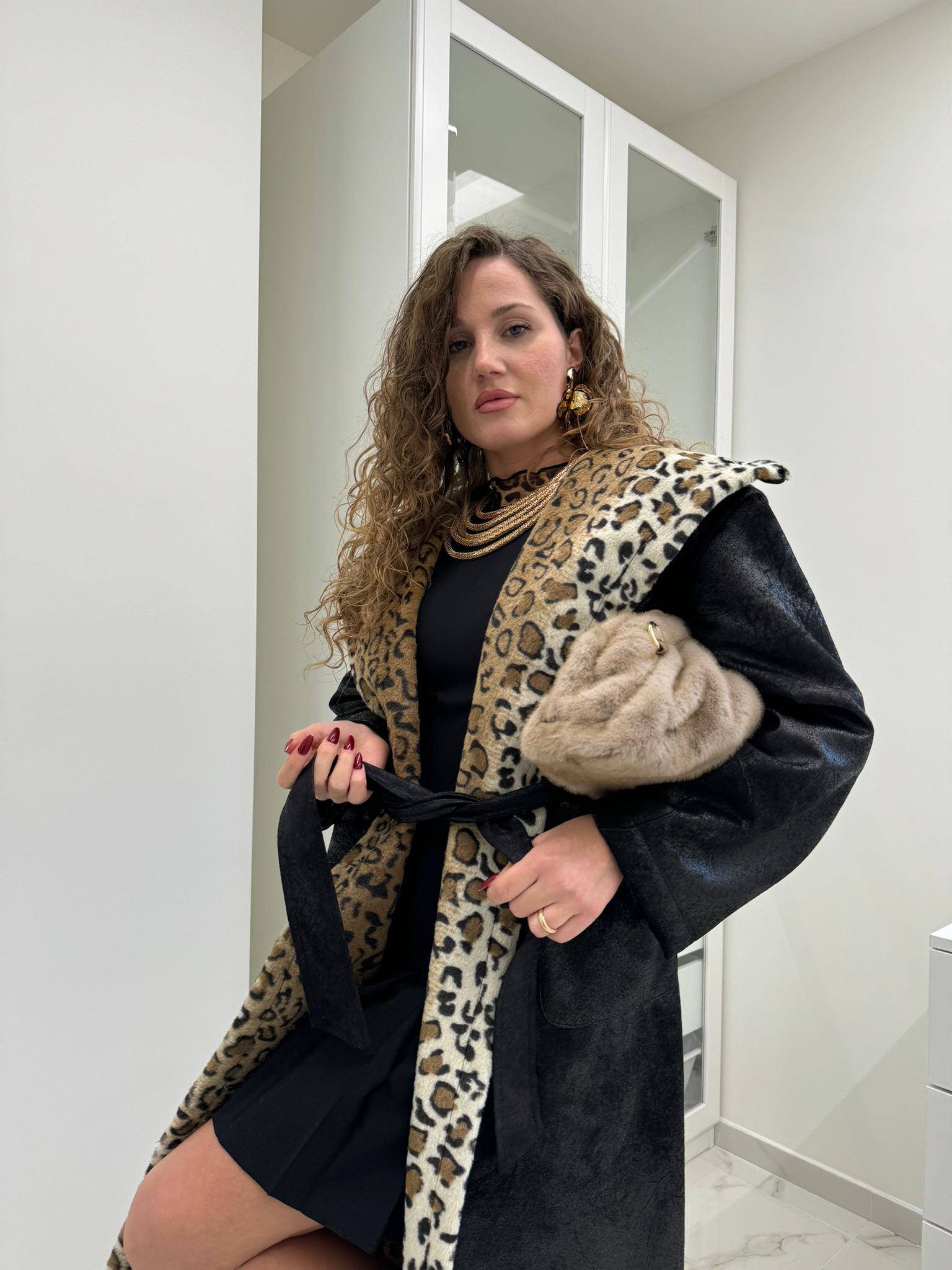 Cappotto Lumina animalier