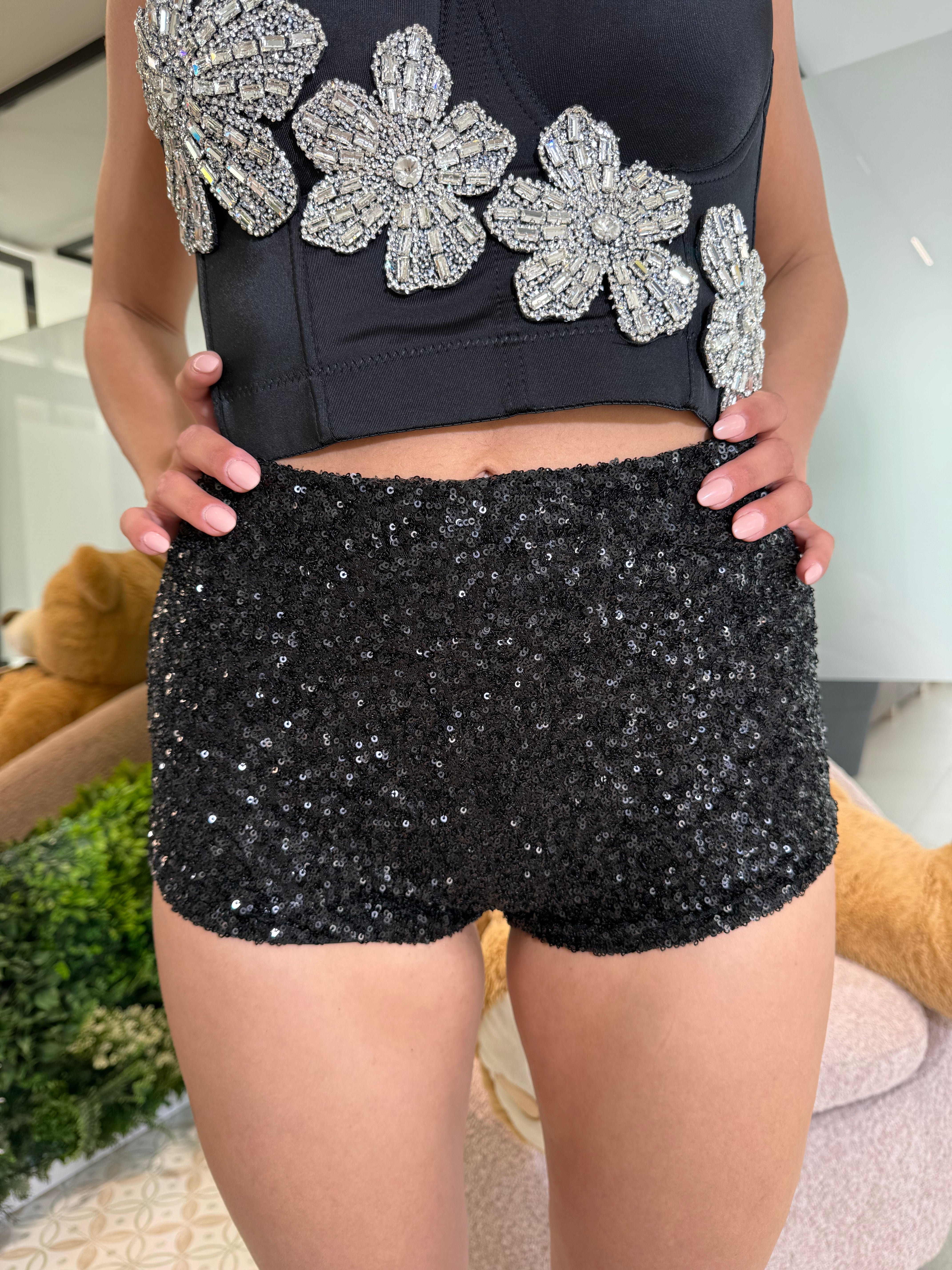 Culotte paillettes