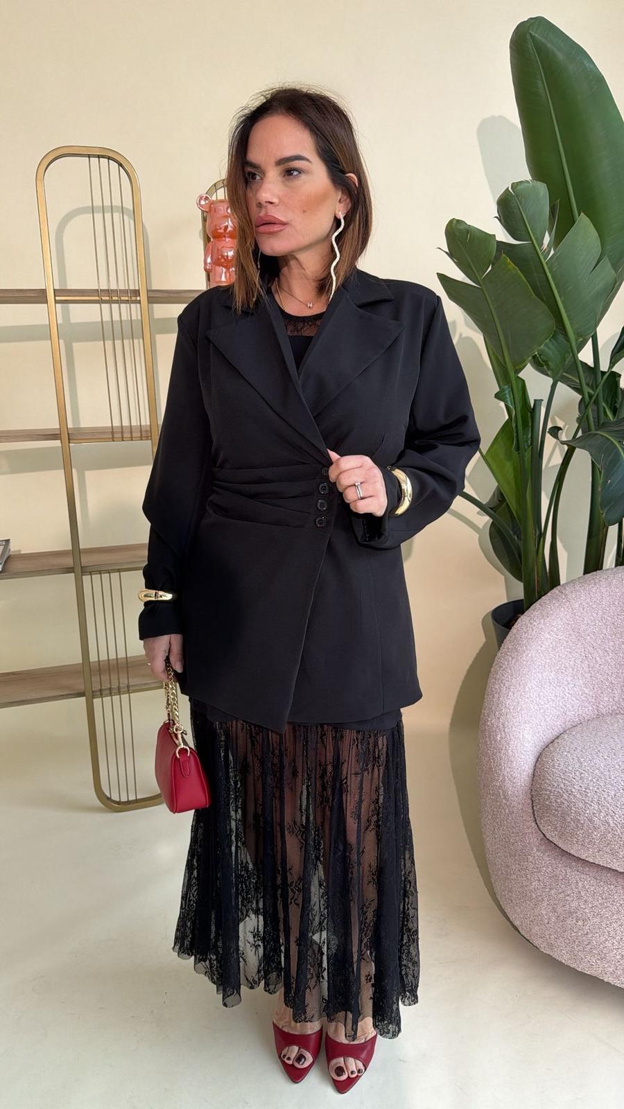 Abitino giacca con arriccio curvy