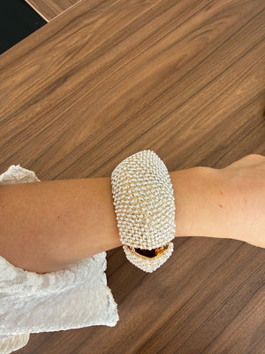 Bracciale rigido perline