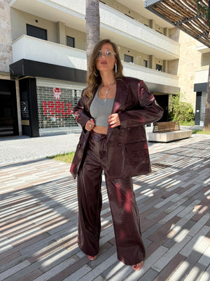 Tailleur pitonato by Lumina