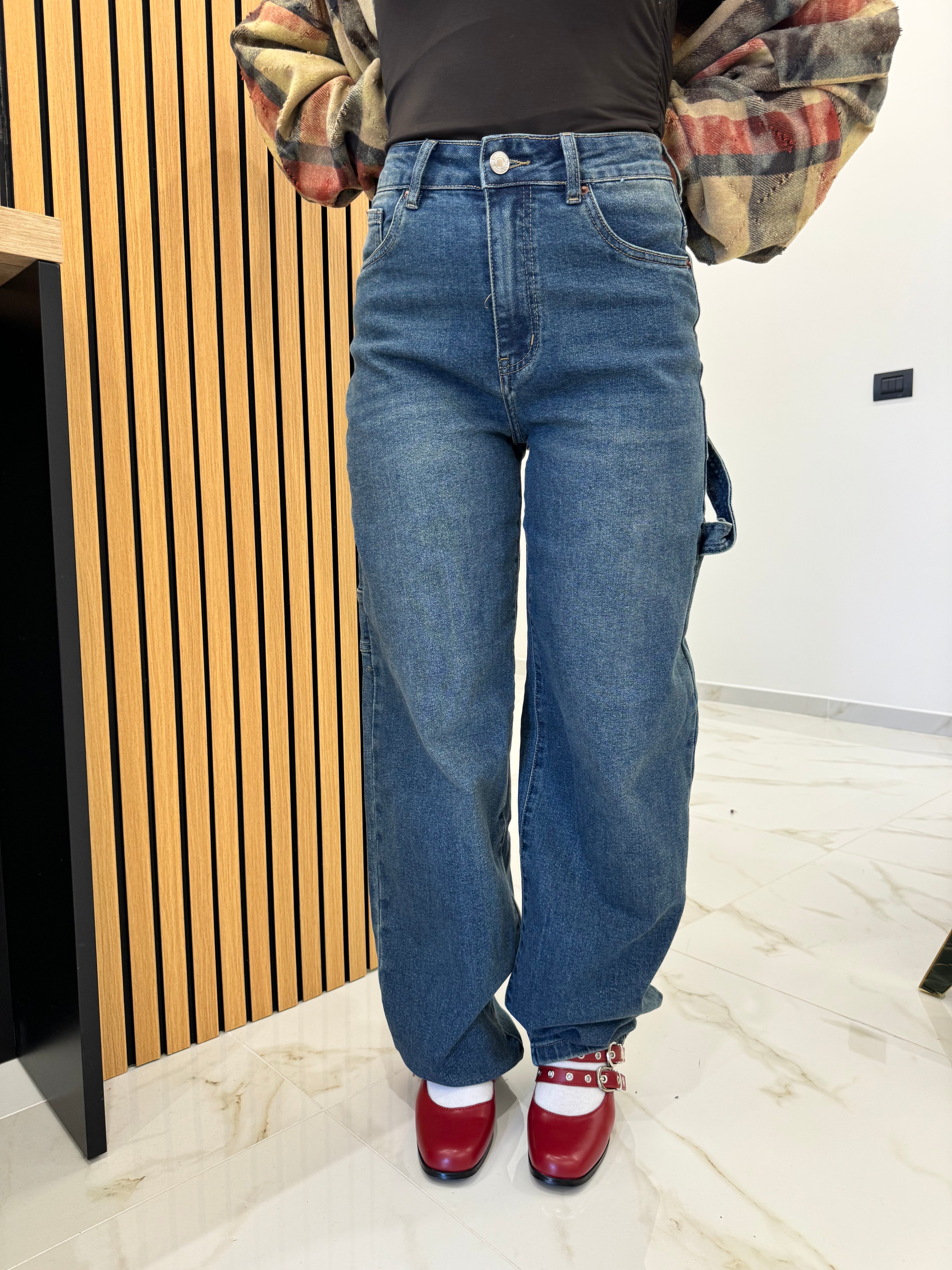 Jeans wide balloon