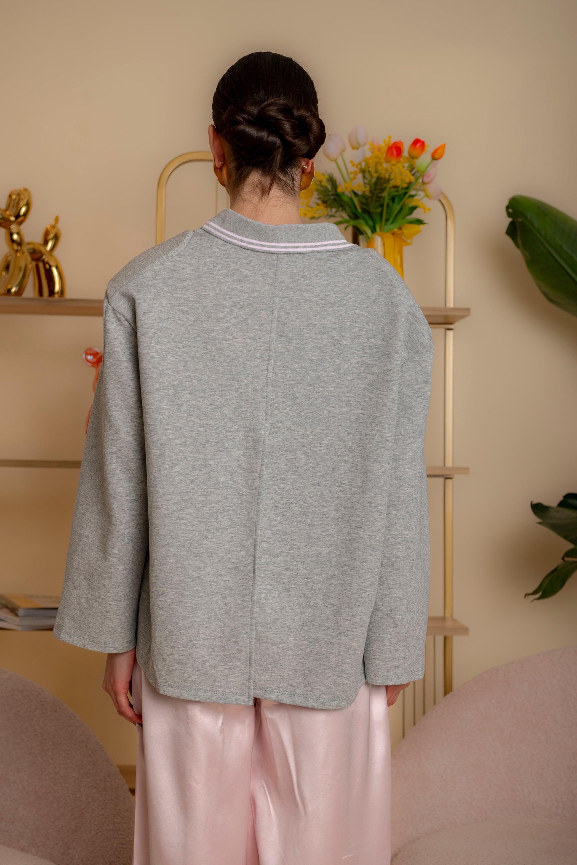 Maglia mantella con spalline